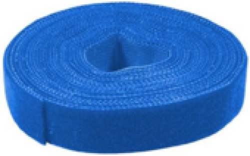 LogiLink tépőzáras kábelkötöző 16mm x 4m Kék (KAB0053)